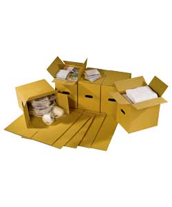Packing and storage of small items - books, cds dvds.Brown.Corrugated cardboard.Stackable.Storage ca