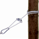 Specially designed rope and hooks to suspend your hammock or hanging chair.