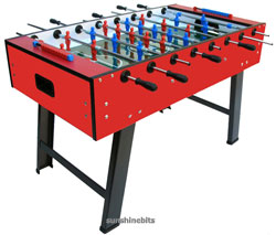 Unbranded Smile Football Table-Red Smile Table Football