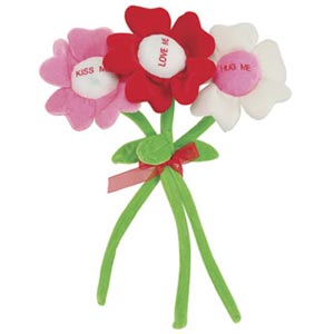 Fed up of giving flowers and cuddly toys? Why not combine the two with this cute Bouquet of