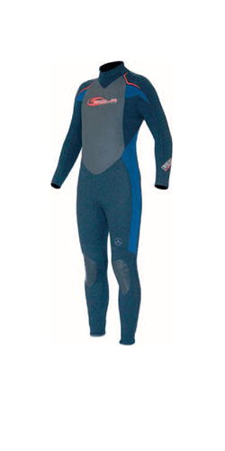 Sola Fury 5/4mm Steamer Wetsuit, is manufactured in G-flex 100 superstretch neoprene for the arms, s