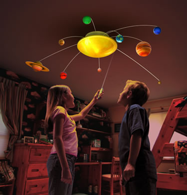 With this incredible 106cm diameter Solar System Mobile you can explore the wonders of the universe