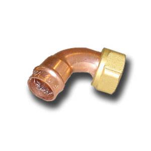 Unbranded Solder Ring 22mm x 1``  Bent Cylinder Union