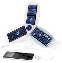 Not near a socket? Now you can charge your iPod anywhere under the sun with this ingenious charger. 