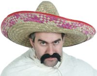 Become a hard bitten Mexican Bandit with this wide Sombrero