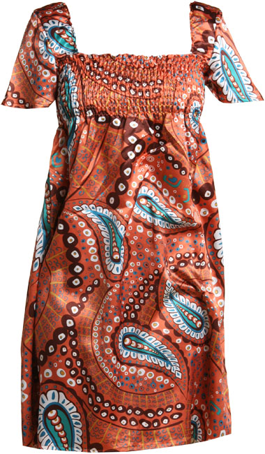 Unbranded Sophie African print elasicated tunic