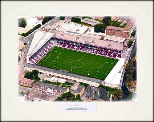 Unbranded Southampton The Dell - Stadium Print