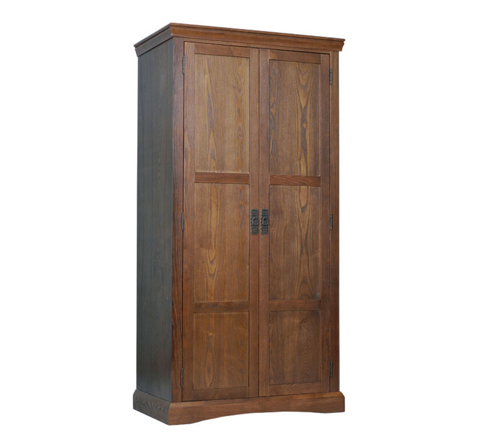 Unbranded Space2 Paris dark oak 2 door wardrobe