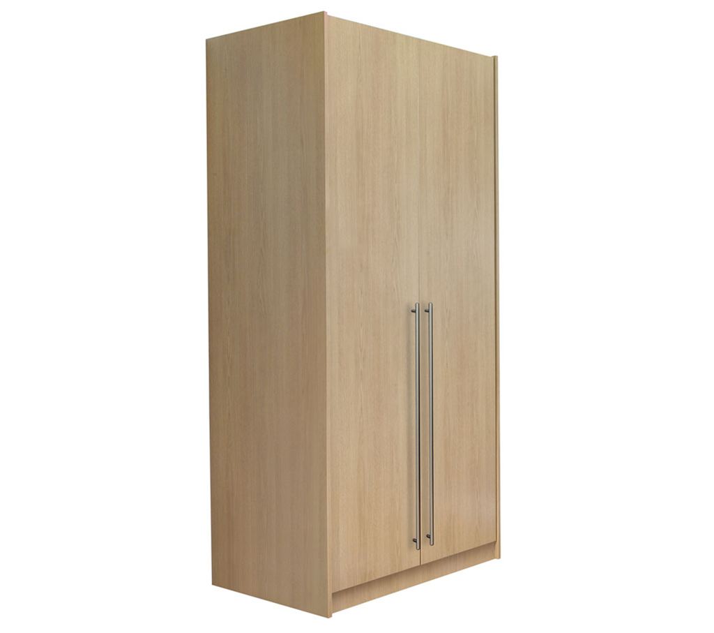 Unbranded space2fit Oak Double Wardrobe