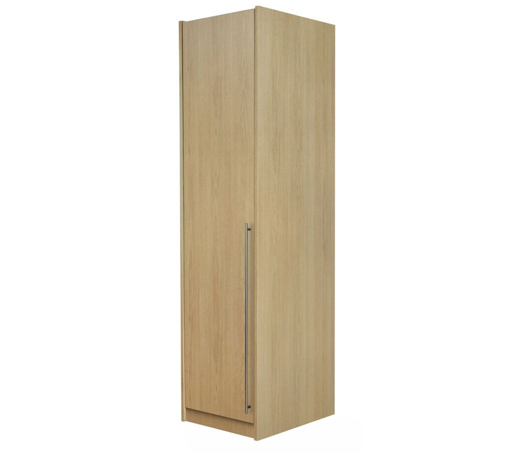 Unbranded space2fit Oak Single Wardrobe with internal