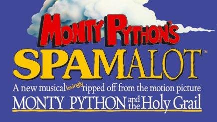 Unbranded Spamalot Theatre Evening for Two