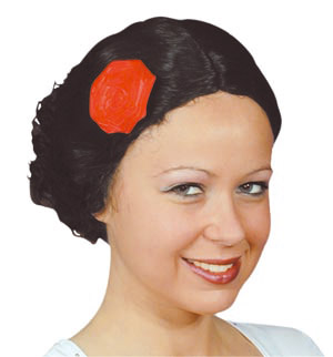 Spanish Lady wig with bun