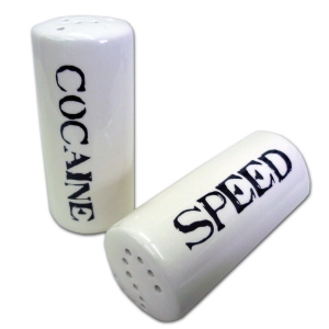 Unbranded Speed and Cocaine Salt and Pepper Set