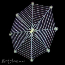 Spider Web - Glow in the Dark