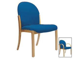 Unbranded Spin round back chair