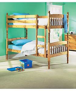 Spindle Bunk with Firm Mattress