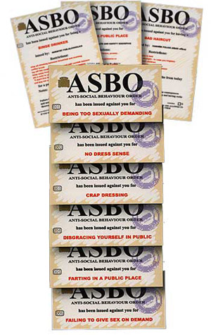 Shock your friends by sending them a Spoof ASBO! Send either anonymously or reveal your name. The Sp