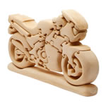 Sports Bike Wooden Puzzle