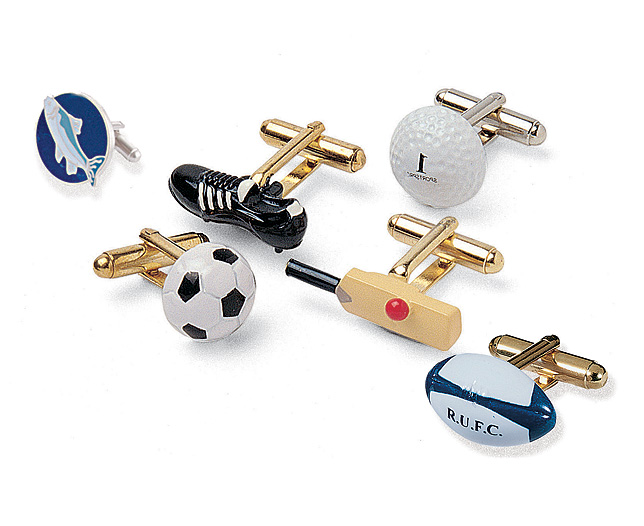Unbranded Sports Cufflinks - Rugby