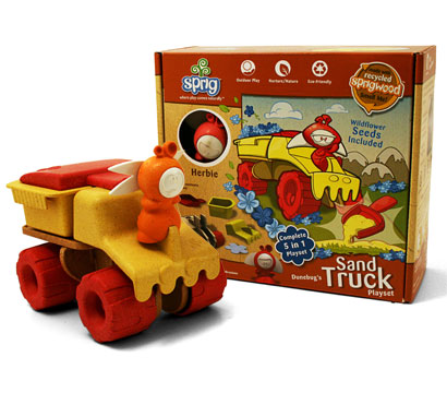 Unbranded Sprig - Sand Truck Playset