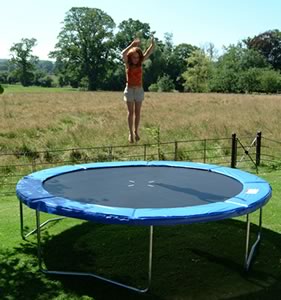 The 12 foot Springtime Tiger 2 Trampoline is suitable for adults and children alike and is perfect