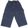 Very trendy pair of skater jeans in faded blue