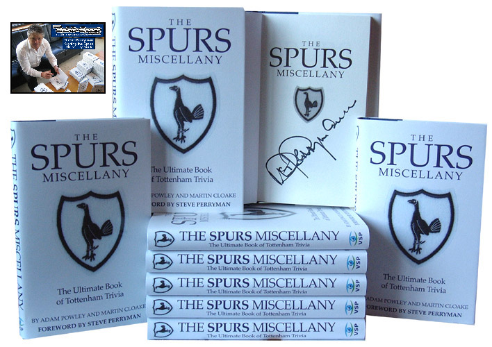 Unbranded Spurs - The Ultimate Book of Trivia and#8211; Signed by Steve Perryman