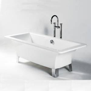 Unbranded Square Free Standing Bath Complete with Modern
