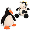As comfy as a Cushtie but immeasurably cuter, Norman the Penguin and Betsy the Cow are the very