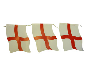 St.George bunting, 13ftx10flags