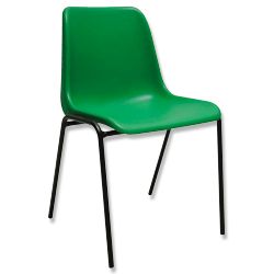 Unbranded Stacking Chairs Polyproplyene Green