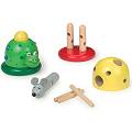 Stacking Frog and Mouse Educational Wooden Toy