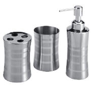 Unbranded Stainless Steel 3 Piece Accessory Set