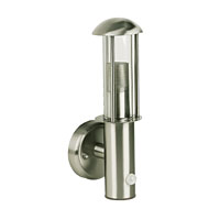 Stainless Steel G9 Wall Lamp With PIR 225mm
