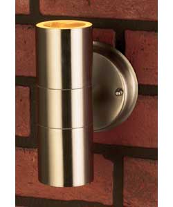 Unbranded Stainless Steel IP44 Cylinder Light