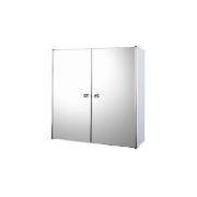 Unbranded Stainless Steel Mirrored Double Door Bathroom