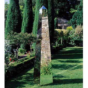 Stainless Steel Obelisk Garden Ornament