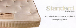 Staples- Standard- 4FT 6" Mattress