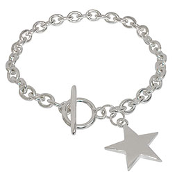 Star T Bar Bracelet