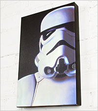 Unbranded Star Wars Limited Edition Canvas Prints (Death Star Space Battle)