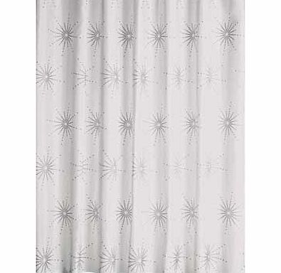 Unbranded Starburst Shower Curtain