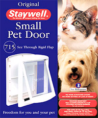 Staywell Original Pet Door (Small) (White)