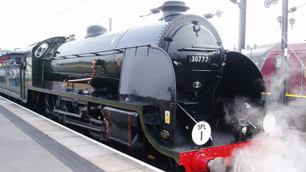 Unbranded Steam Train Journey to Gloucester for Two