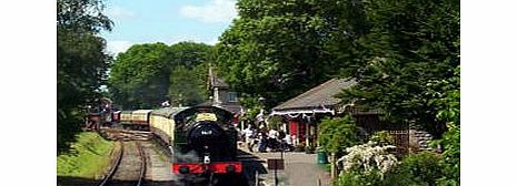 Unbranded Steam Train Trip with Cream Tea for Two