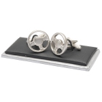 These Steering Wheel Cufflinks are the Ideal gift idea for the man with a passion for motoring. The