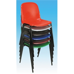 Steltube Stacking Chair Harmony Polypropene