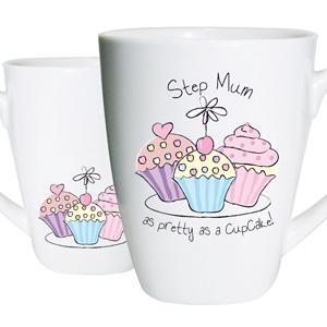 Unbranded Step Mum Trio Cupcake Mug
