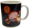 Unbranded Stewie ceramic mug: 11.5cm x 9.5cm x 8cm