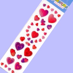 Sticker sheet - Heart gems