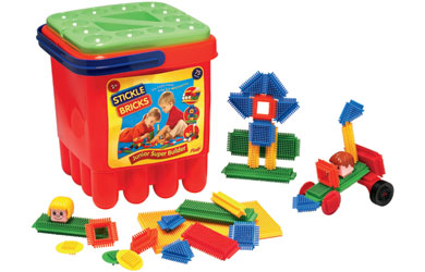 Unbranded Stickle Bricks Junior Super Builder Bucket